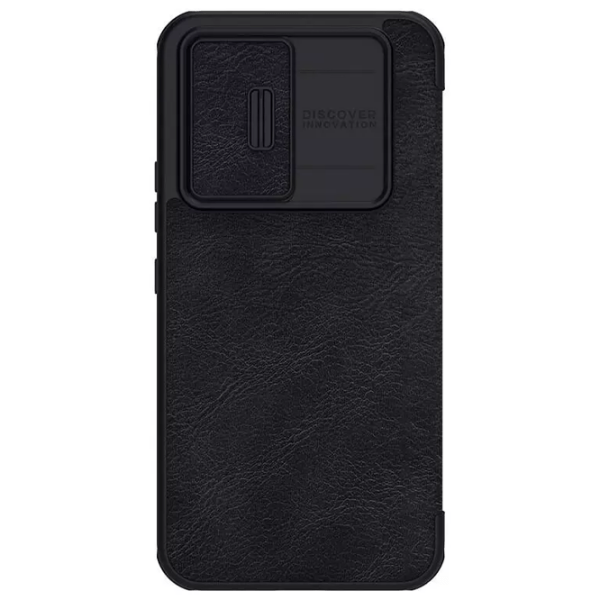Чехол для смартфона Samsung Galaxy A54 (QIN Pro) Черный Nillkin, Кожа, Flip Cover photo 2