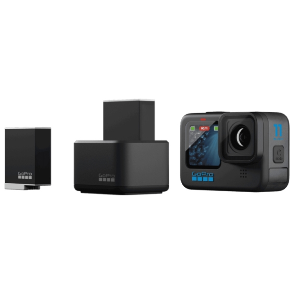 Зарядное устройство GoPro Dual Battery Charger + Spare Battery Black  photo 5