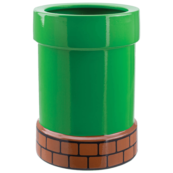 Фигурка с подставкой для цветов Paladone Super Mario Warp Pipe Flower Pot and Pen 12+ / Зеленый photo 1