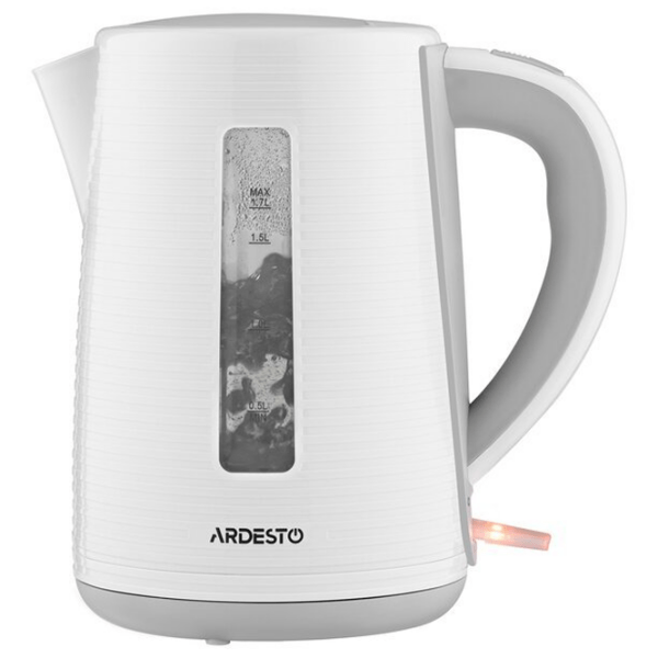 Ceainic electric Ardesto EKL-F17WG White 2150 W, 1.7 l, Material interior: Plastic photo 2