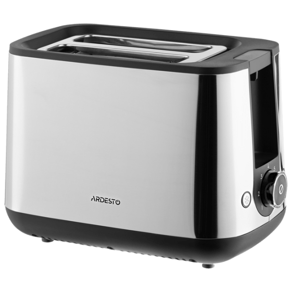 Toster Ardesto T-K200 Inox 800 W, Numărul de grade de prăjire: 7 photo 1