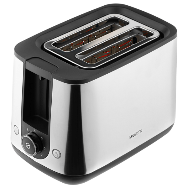 Toster Ardesto T-K200 Inox 800 W, Numărul de grade de prăjire: 7 photo 4