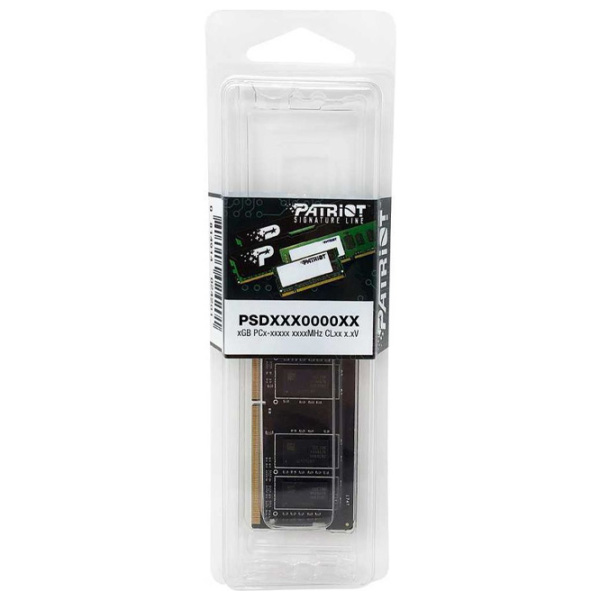 Оперативная память 16 ГБ Patriot Signature Line PSD416G266681S SO-DIMM, DDR4, 2666 МГц photo 4