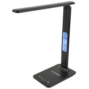 Lampă de masă Lightrich TC26 Black Acumulator, rețea