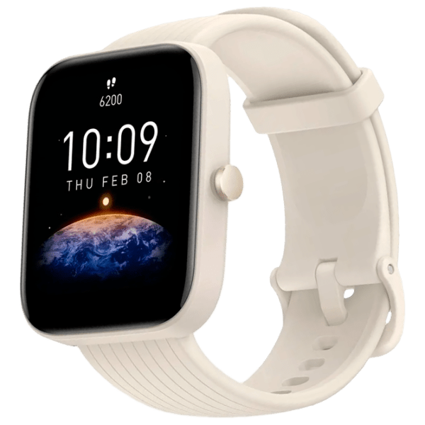 Ceas inteligent Amazfit Bip 3 Pro Cream 1.69" | 20 mm | Plastic/ Silicon
| photo 1