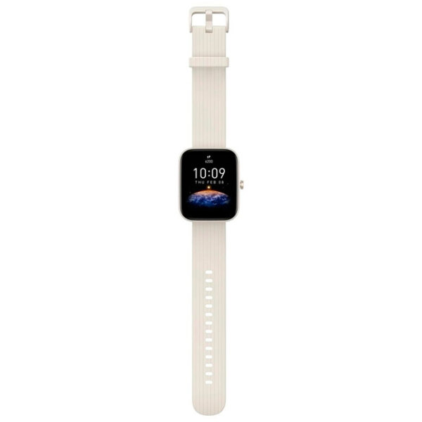 Ceas inteligent Amazfit Bip 3 Pro Cream 1.69" | 20 mm | Plastic/ Silicon
| photo 9