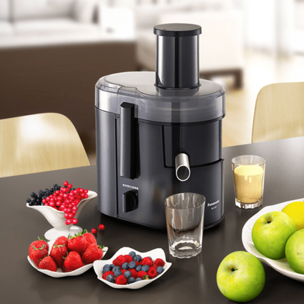 Storcator de fructe Panasonic MJ-SJ01KTQ Black 800 W, Centrifugă, Numărul de viteze: 1 photo 5