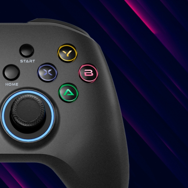 Gamepad Lorgar TRIX-510 Black Fără fir / 16 buttons photo 6