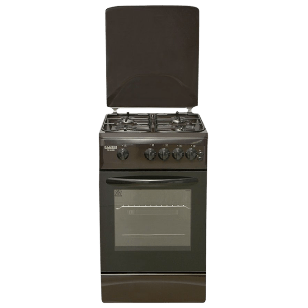 Aragaz Bauer TG 5640 BI Brown Tipul plitei: Pe gaz, 52 l, Tipul cuptorului: Pe gaz photo 1