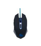 Mouse Gembird MUSG-001-B Black Cu fir / 2400 dpi