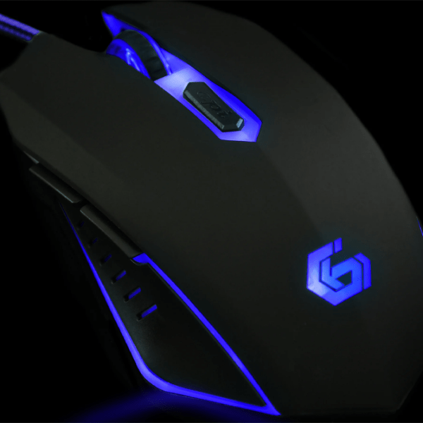 Mouse Gembird MUSG-001-B Black Cu fir / 2400 dpi photo 5