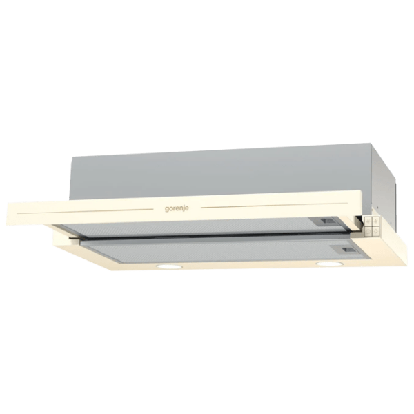 Вытяжка Gorenje BHP62CLI Слоновая кость 60 см, Рециркуляция, 435 м³/ч photo 1