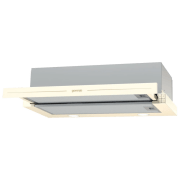 Hotă Gorenje BHP62CLI Ivory 60 cm, Recirculare, 435 m³/h