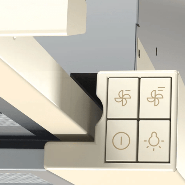 Вытяжка Gorenje BHP62CLI Слоновая кость 60 см, Рециркуляция, 435 м³/ч photo 4