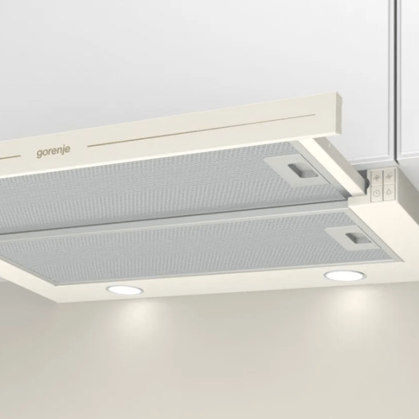 Вытяжка Gorenje BHP62CLI Слоновая кость 60 см, Рециркуляция, 435 м³/ч photo 5