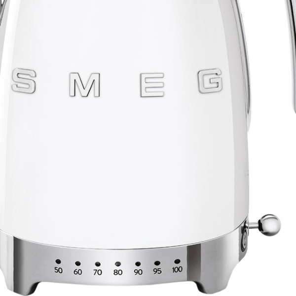 Электрочайник Smeg KLF04WHEU Белый 2400 Вт, 1.7л, Внутреннее покрытие: Нержавеющая сталь photo 4