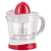 Соковыжималка Maxwell MW-1109 Красный 25 Вт, Для цитрусовых, Количество скоростей: 1