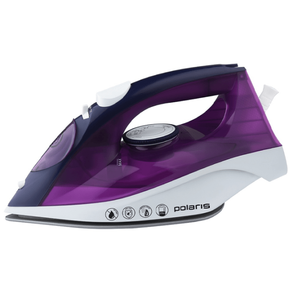 Fier de călcat Polaris PIR2407K Purple 2400 W, 50 g/ min, 0.27 l, Ceramică photo 2
