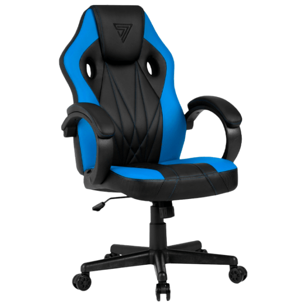 Scaun Gaming SENSE7 Prism Black Blue  photo 1