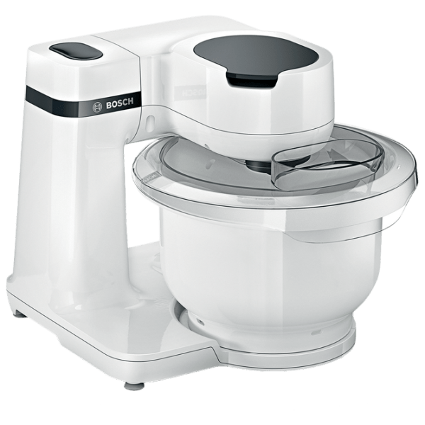 Mașină de bucătărie Bosch MUMS2AW00 White 700 W, Electronic, Numărul de viteze: 4 photo 1