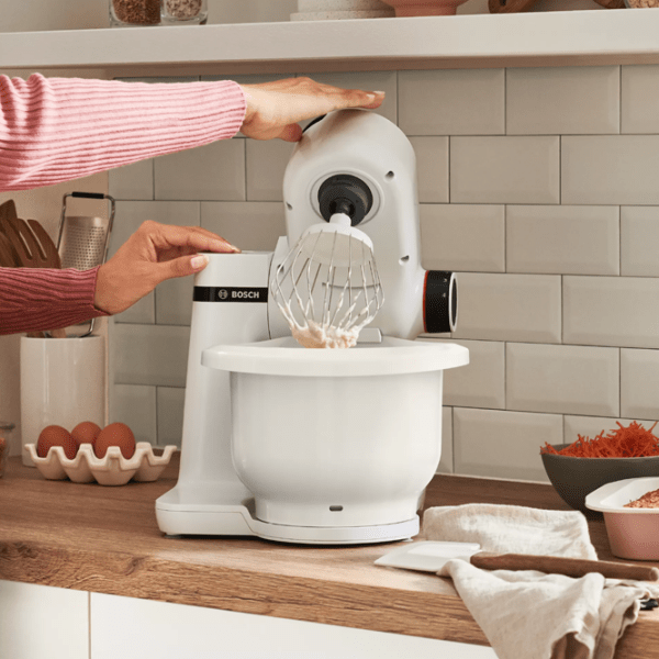 Mașină de bucătărie Bosch MUMS2AW00 White 700 W, Electronic, Numărul de viteze: 4 photo 5