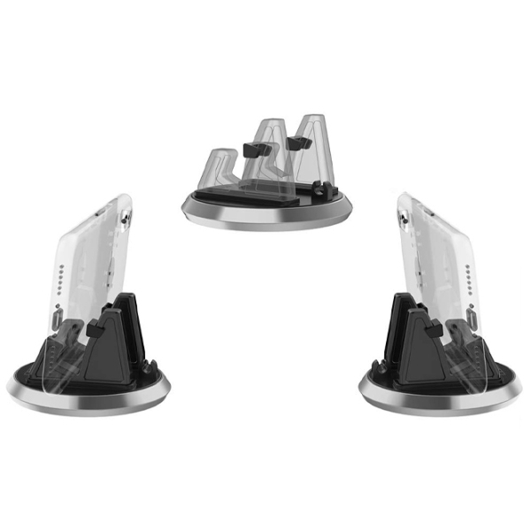 Suport auto Hoco CA27 Rotating Silver  photo 4