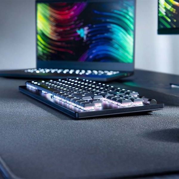 Tastatură Razer DeathStalker V2 Pro TKL Black Gaming, Fără fir photo 7