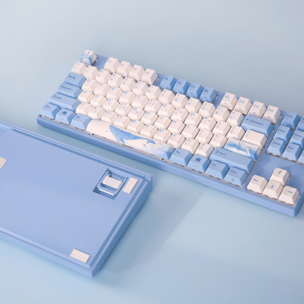 Tastatură Varmilo Sea Melody EC V2 Sakura Multicolor Gaming, Cu fir photo 6
