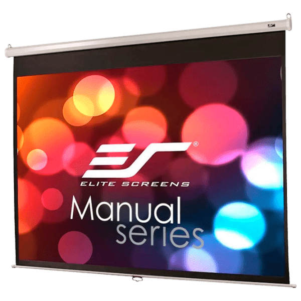Ecran pentru proiector EliteScreens M120XWV2 120" (4:3) White Pe perete, Lățime ecran: 244 cm, &Icirc;nălțime ecran: 183 cm photo 1