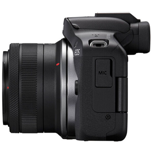 Cameră foto Canon EOS R50 RF-S 18-45 f/ 4.5-6.3 IS STM + RF-S 18-45 f/ 4.5-6.3 IS STM Kit Black CMOS, 24.2 MP, f/ 4.5 - f/ 6.3 photo 5