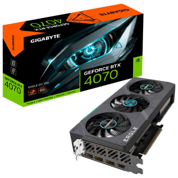 Видеокарта Gigabyte GeForce RTX 4070 EAGLE OC 12 ГБ  photo 6