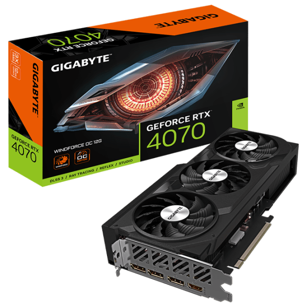 Видеокарта Gigabyte GeForce RTX 4070 WINDFORCE OC 12 ГБ  photo 7