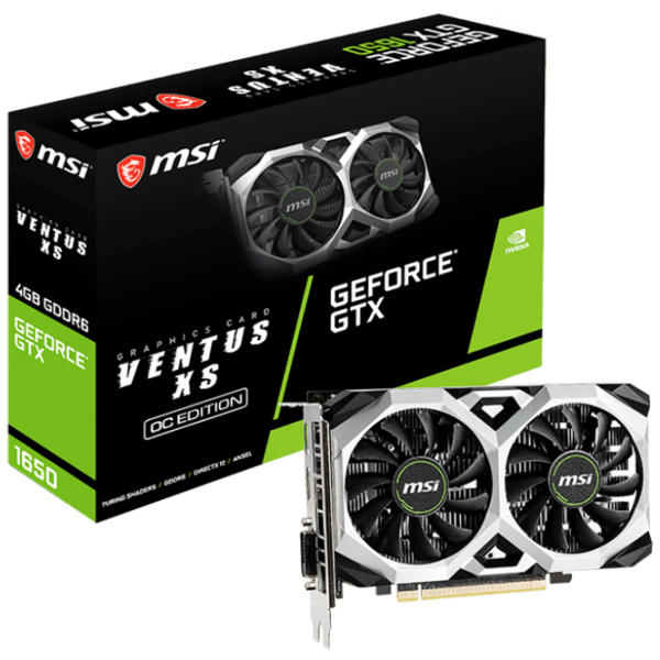 Видеокарта MSI GeForce GTX 1650 D6 VENTUS XS OC 4 ГБ  photo 5