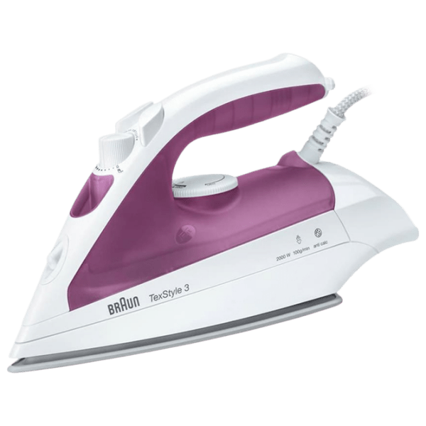 Fier de călcat Braun TS320C White 2000 W, 25 g/ min, 0.28 l, Ceramică photo 1