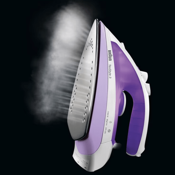 Fier de călcat Braun TS320C White 2000 W, 25 g/ min, 0.28 l, Ceramică photo 5