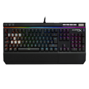 Tastatură HyperX Alloy Elite RGB Cherry MX Blue Black Gaming, Cu fir