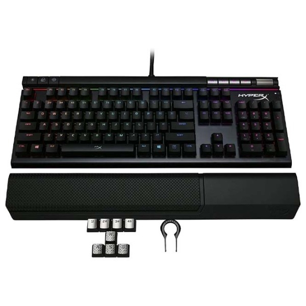 Клавиатура HyperX Alloy Elite RGB Cherry MX Blue Черный Игровой, Проводная photo 4