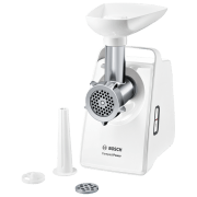 Mașină de tocat carne Bosch MFW3910W White 500 W/ 1900 W, 2.3 kg/ min