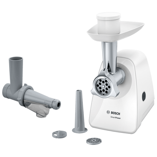 Мясорубка Bosch MFW2515W Белый 350 Вт/ 1500 Вт, 1.7 кг/ мин photo 1