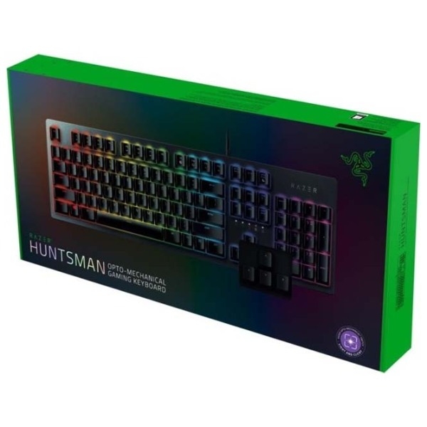 Tastatură Razer Huntsman US Layout Black Gaming, Cu fir photo 5