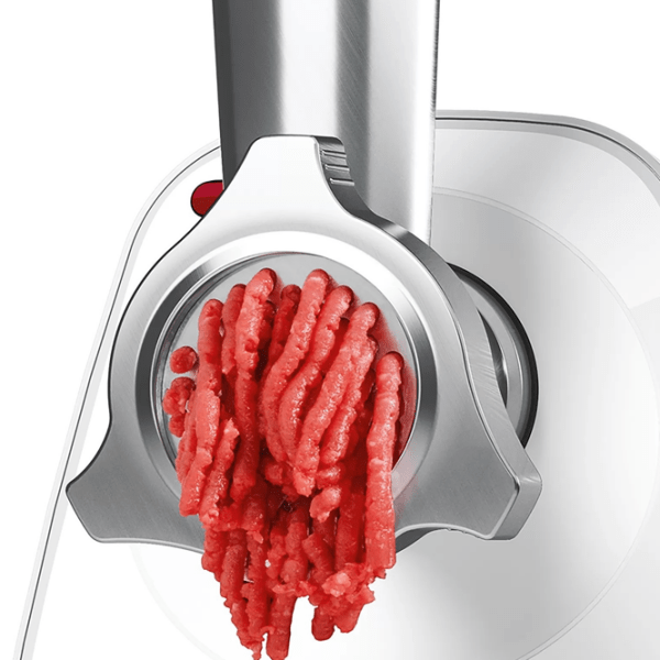 Mașină de tocat carne Bosch MMWPL2000 White 350 W/ 1500 W, 1.7 kg/ min photo 3
