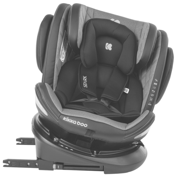 Scaun auto Kikka Boo Stark (1657-001) Black 0 luni - 12 ani, 36 kg photo 6