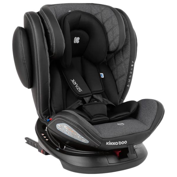 Scaun auto Kikka Boo Stark (1657-003) Dark Gray 0 luni - 12 ani, 36 kg photo 1