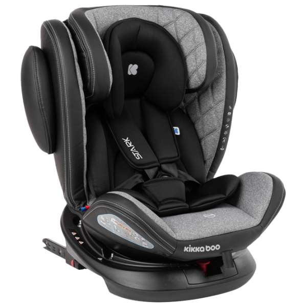 Scaun auto Kikka Boo Stark (1657-004) Light Gray 0 luni - 12 ani, 36 kg photo 1