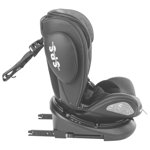 Scaun auto Kikka Boo Stark (1657-004) Light Gray 0 luni - 12 ani, 36 kg photo 4