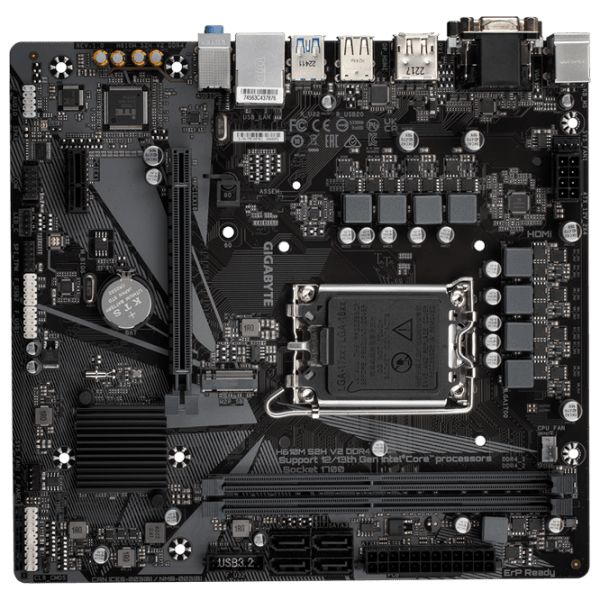 Материнская плата Gigabyte H610M S2H V2 mATX  photo 4