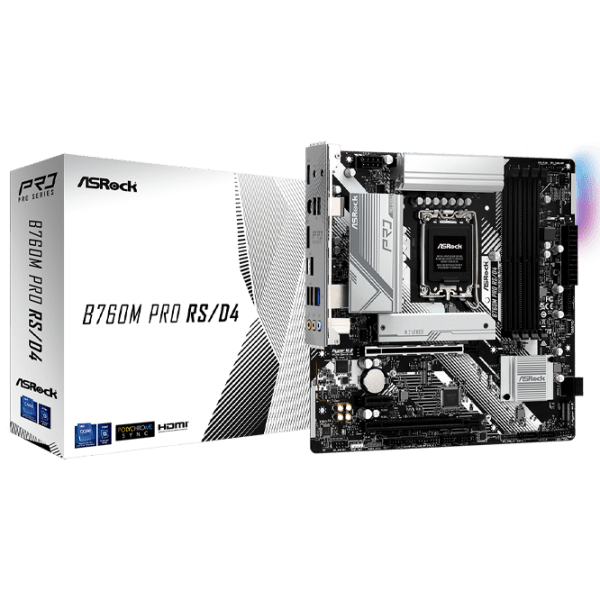 Материнская плата ASRock B760M PRO RS/ D4 mATX  photo 6
