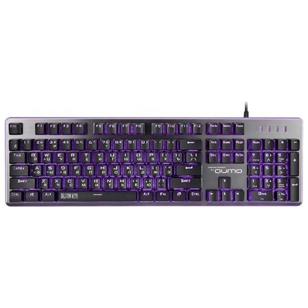 Tastatură Qumo Rebellion Silver Gaming, Cu fir photo 3
