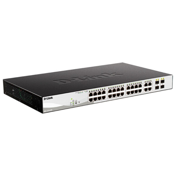 Switch D-Link DGS-1210-28/ F3A Black 56 Gbit/ s photo 2