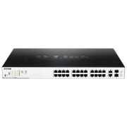 Switch D-Link DGS-1100-26MPP/ B1A Black 52 Gbit/ s